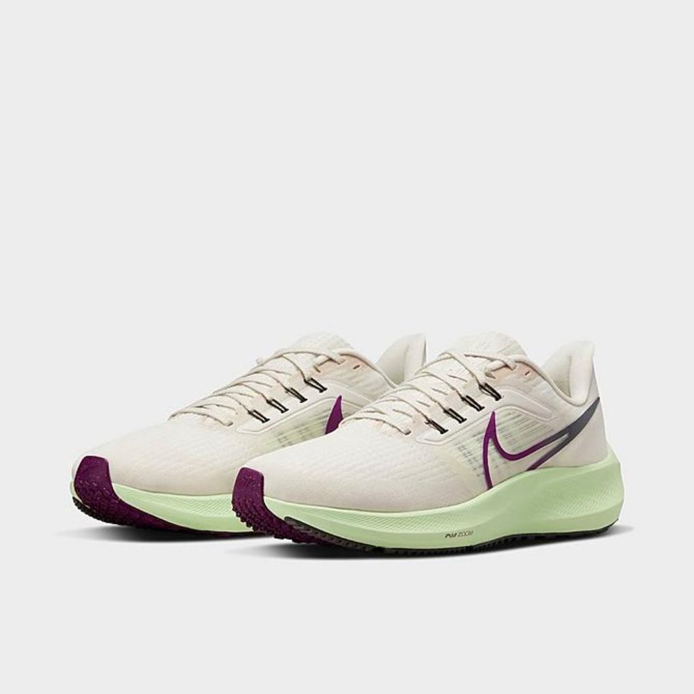 Nike Pegasus 39 Low Mens Road Running Shoes White Brown DH4071-101 NEW Multi Sz - Picture 4 of 7